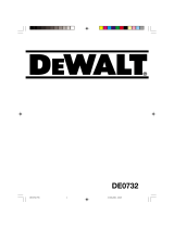 DeWalt DE0732 Manuale utente