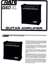 Crate Amplifiers G60 XL Manuale utente