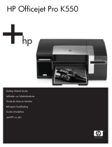 HP OFFICEJET PRO K550 Manuale del proprietario