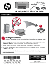 HP Deskjet F4500 All-in-One Printer series Manuale del proprietario