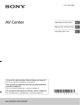 Sony XAV-V630BT Istruzioni per l'uso