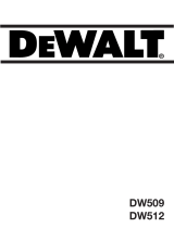 DeWalt DW509 Manuale utente