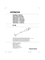 Hitachi R 7D Manuale utente