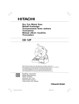 Hitachi CD 12F Manuale utente