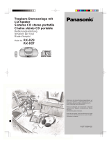 Panasonic RXD29 Manuale del proprietario