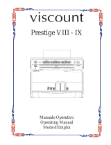 Viscount Prestige VIII Istruzioni per l'uso