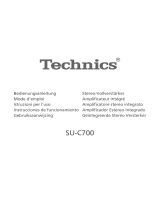Technics SUC700 Manuale del proprietario