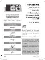 Panasonic SCPM45 Manuale del proprietario