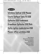 Belkin SOURIS OPTIQUE SANS FIL USB #F8E847EA Manuale del proprietario