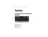 Saitek Slimline Multimedia Keyboard Manuale del proprietario