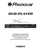 Phonocar VM015 Manuale del proprietario