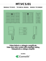 Comelit MT/VCS/01 Technical Manual