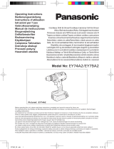 Panasonic EY79A2 Manuale del proprietario