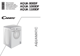 Candy AQUA 1100DF-01S Waschmaschine Manuale utente