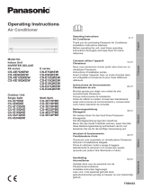 Panasonic CS-E7QKEW Klimagerät Manuale del proprietario