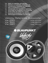 Blaupunkt VELOCITY VW 300 Manuale del proprietario