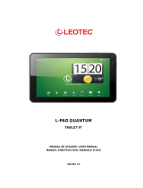 Leotec L-PAD QUANTUM S 8 Manuale utente