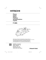 Hitachi F-30A Manuale utente