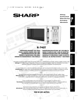 Sharp R-74STD Manuale del proprietario