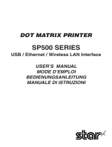 Star Micronics SP500 Series Manuale utente
