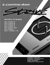 Lightning Audio Strike S4.1000.1D Installation & Operation Manual