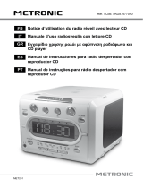Metronic RADIO REVEIL CD Manuale del proprietario