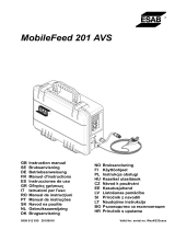 ESAB MobileFeed 201 AVS Manuale utente