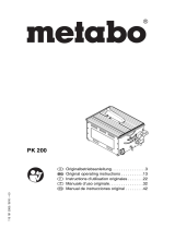 Metabo PK 200 Istruzioni per l'uso