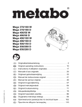 Metabo Mega 500/150 D 400/3/50 Istruzioni per l'uso
