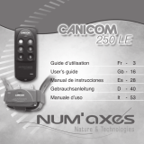 Num'axes CANICOM 250 LE Manuale utente
