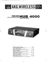 AKG HUB 4000 Manuale del proprietario