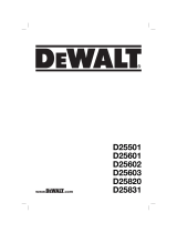DeWalt D25601K Manuale del proprietario