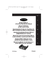 Belkin HUB USB 2.0 À HAUT DÉBIT DRIVE BAY #F5U261EA Manuale del proprietario