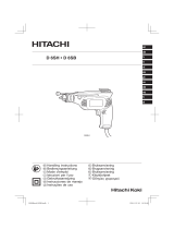 Hitachi D 6SH Istruzioni per l'uso