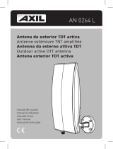 AXIL Antena electronica tv digital terrestre Manuale utente