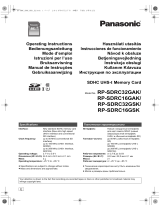 Panasonic RP-SDRC16GSK Manuale utente
