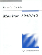 Commodore 1940 Manuale utente