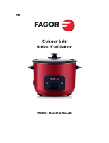 Fagor FG-113R Rouge Manuale del proprietario