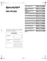 Sharp MXB381 Manuale del proprietario