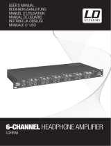 LD Systems LDHPA6 Manuale utente