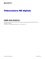 Sony HDR-AS15 Istruzioni per l'uso