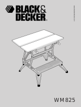 BLACK DECKER WM825 Manuale del proprietario