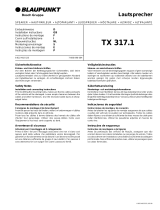 Blaupunkt TX 317.1 Manuale del proprietario