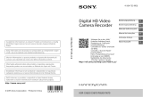 Sony HDR-CX620 Manuale del proprietario