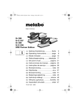 Metabo SR 356 Istruzioni per l'uso