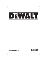 DeWalt D51180 Manuale del proprietario