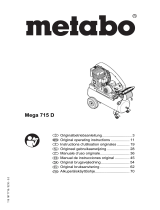 Metabo Mega 715 D Istruzioni per l'uso