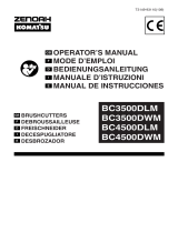 Zenoah BC3500DLM Manuale utente