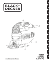 Black & Decker KS701PE T1 Manuale del proprietario