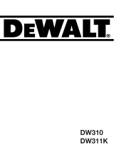 DeWalt DW311 Manuale del proprietario